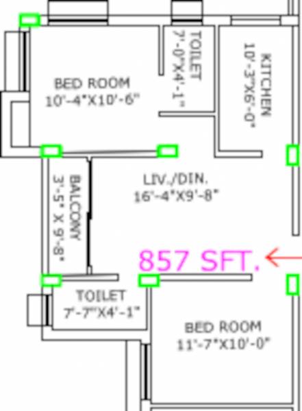  swatileka-apartment Floor Plan Floor Plan