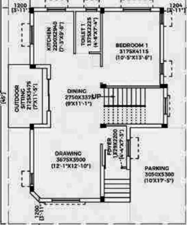  24 east avenue Floor Plan Ground Floor Plan