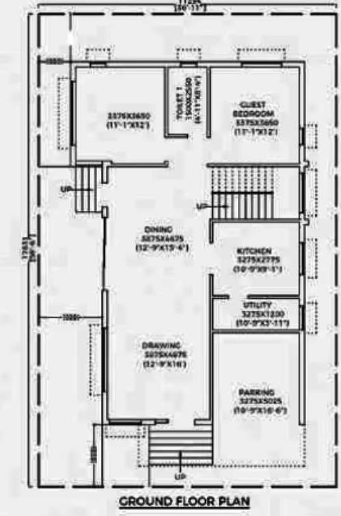  24 east avenue Floor Plan Ground Floor Plan