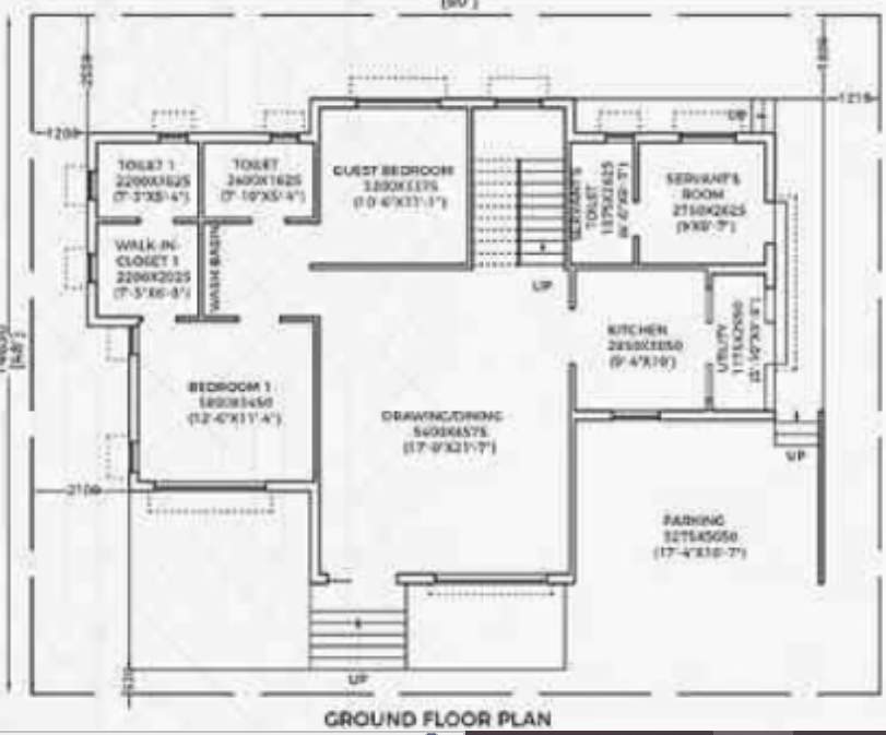  24 east avenue Floor Plan Ground Floor Plan