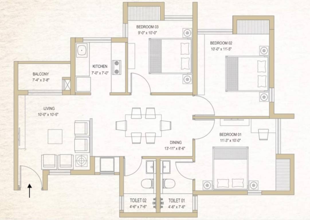 Floor Plan dtc sojon Floor Plan Floor Plan
