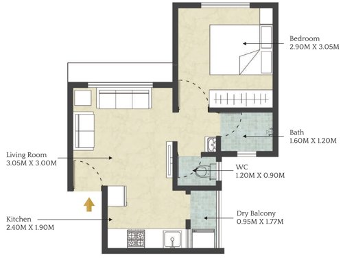  ajinkya-towers Floor Plan Floor Plan