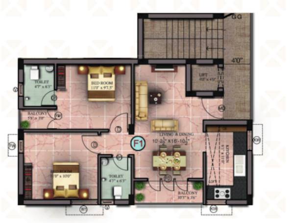  amritham Floor Plan Floor Plan