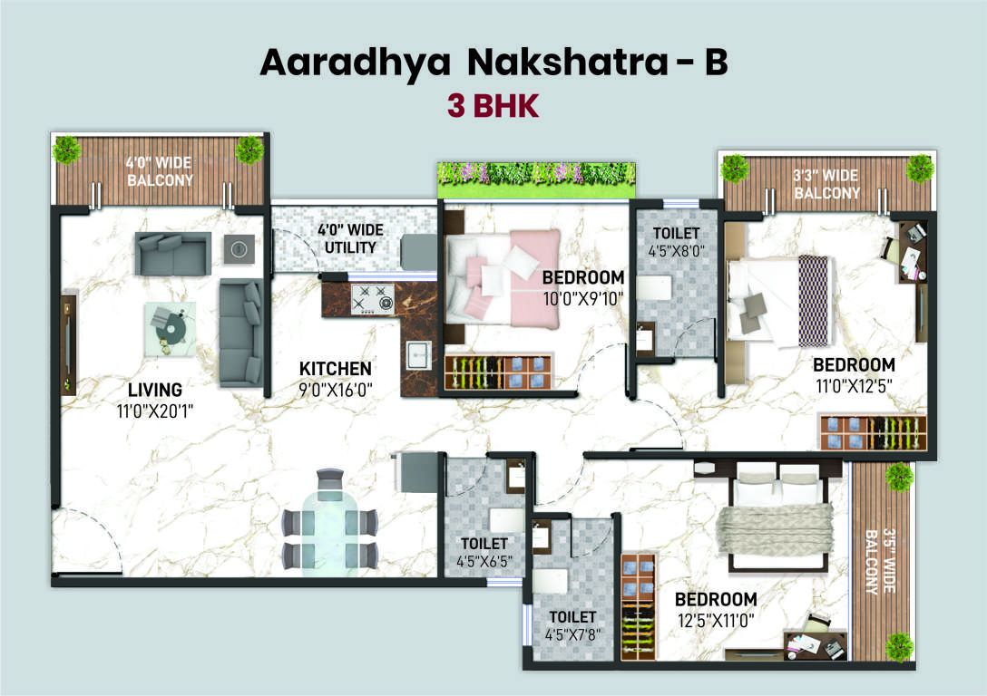  aaradhya nakshatra Floor Plan Floor Plan