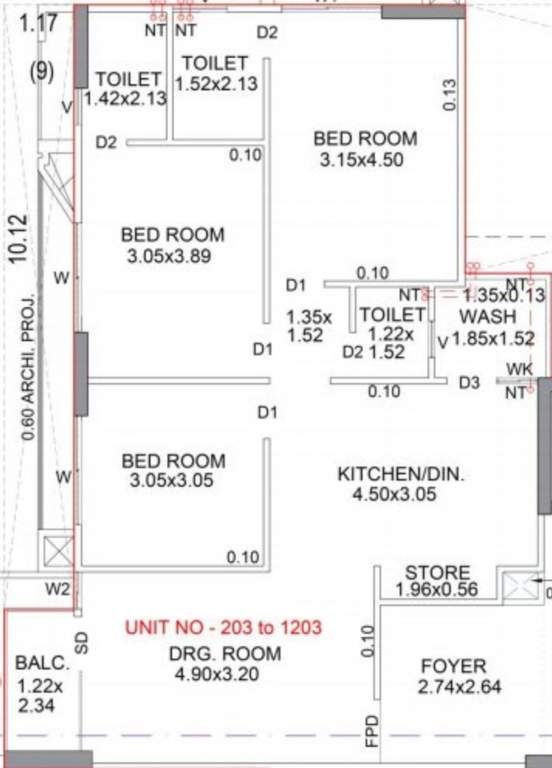  aarambh elegance Floor Plan Floor Plan