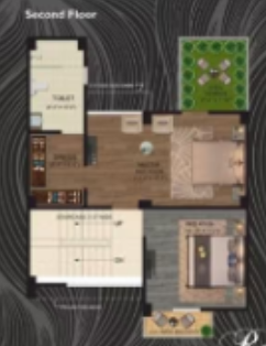  sun villas Floor Plan Second Floor Plan