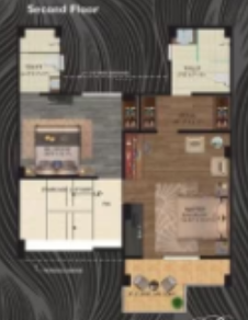  sun villas Floor Plan Second Floor Plan