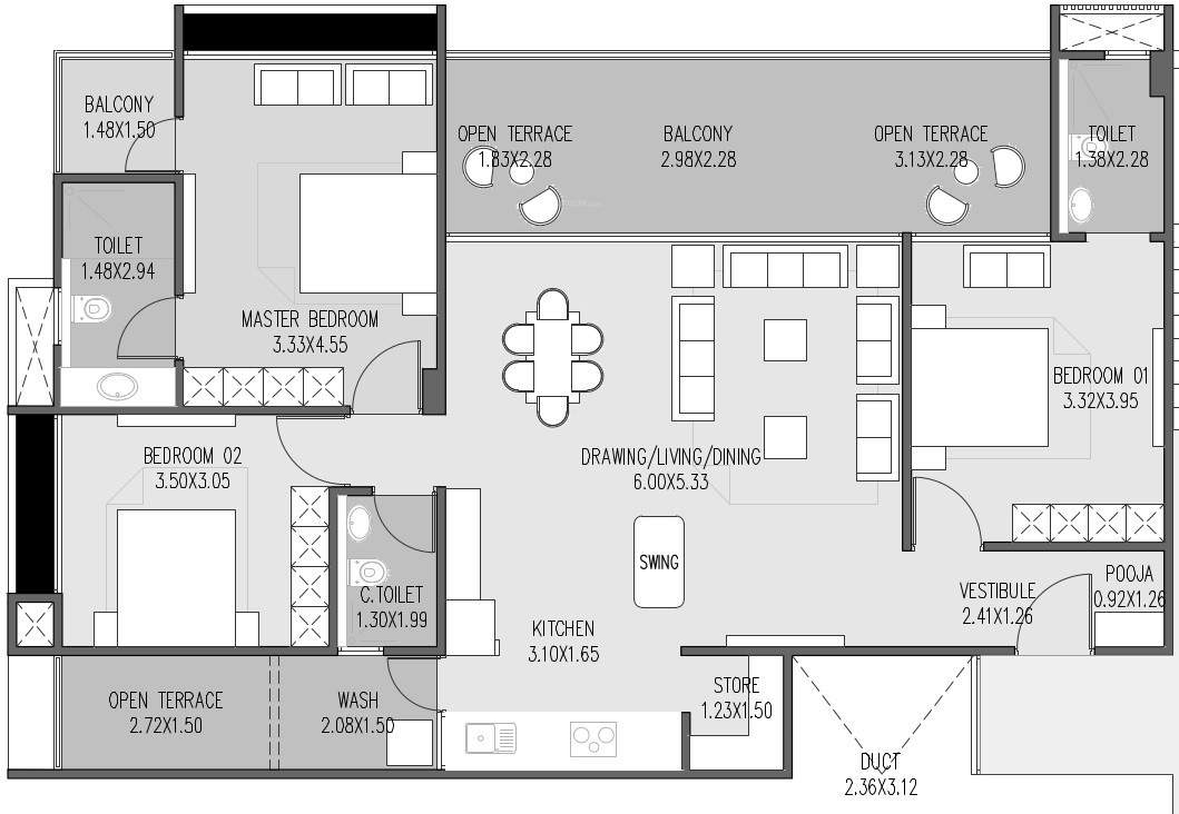  shrim leela bliss Floor Plan Floor Plan