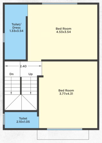  serenity villa Floor Plan First Floor Plan