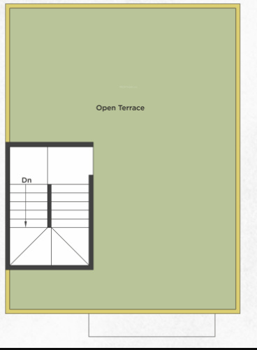  serenity villa Floor Plan Terrace Floor Plan
