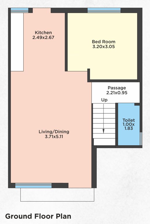  serenity villa Floor Plan Ground Floor Plan