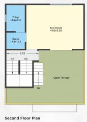 serenity-villa Floor Plan Second Floor Plan