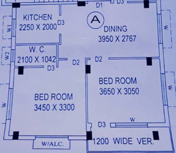  baguiati-rail-pukur Floor Plan Floor Plan