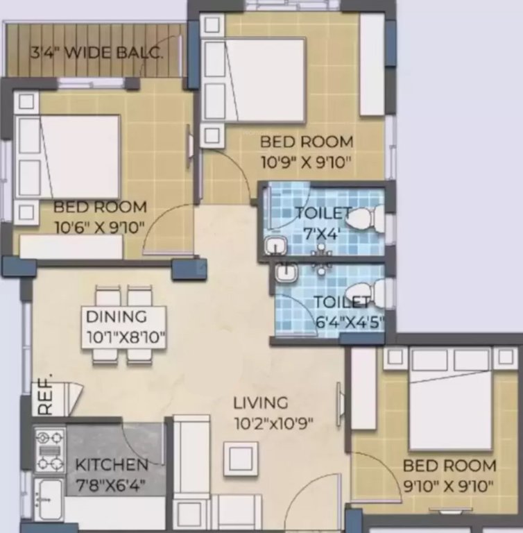  su casa valley  Floor Plan Floor Plan