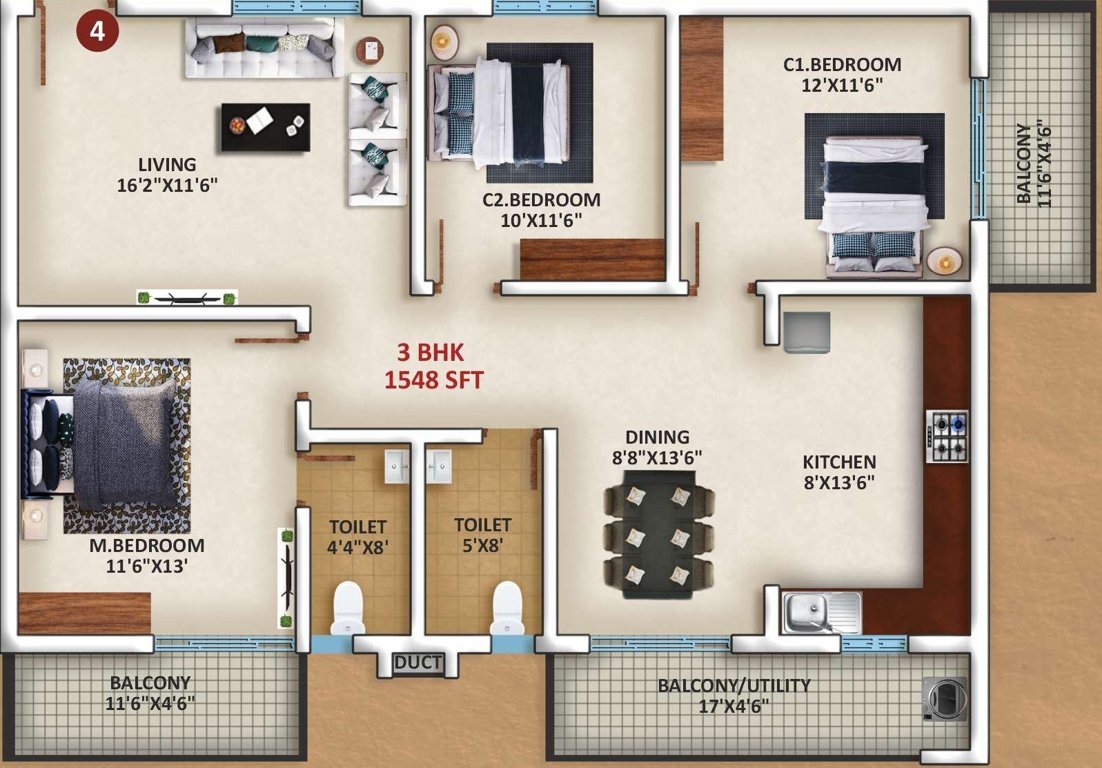  orchid Floor Plan Floor Plan