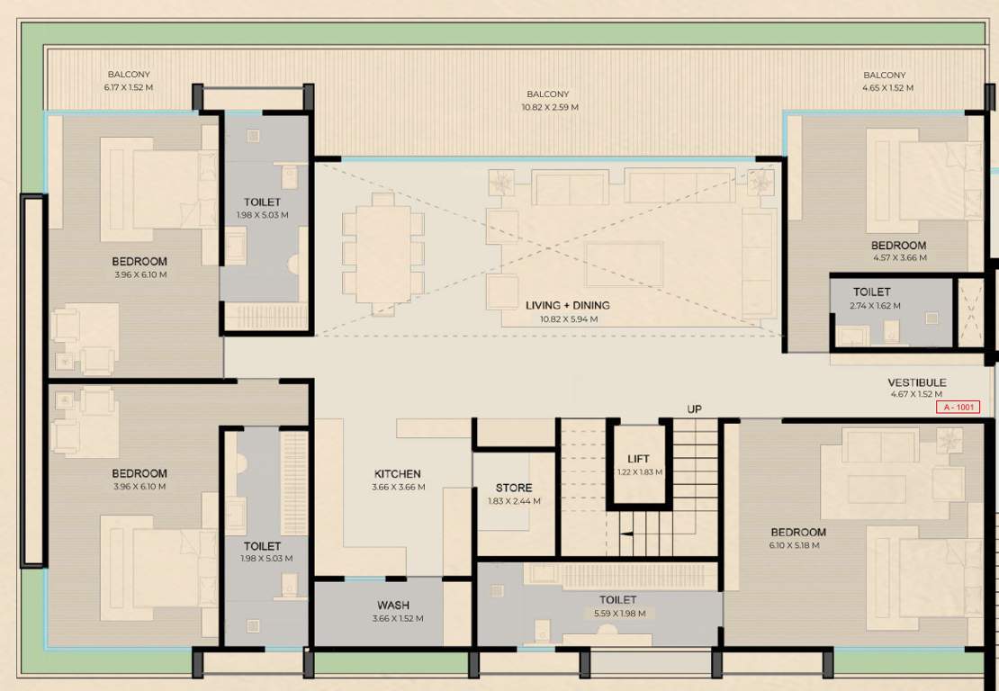  palace Floor Plan Lower Level Penthouse Plan