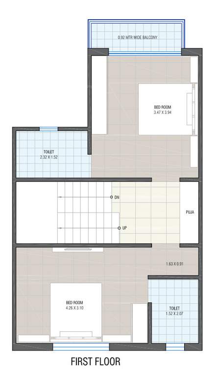  sunrise villa Floor Plan First Floor Plan