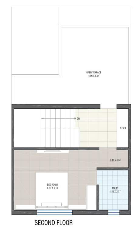  sunrise villa Floor Plan Second Floor Plan