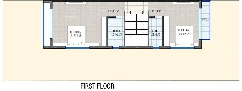  sunrise villa Floor Plan First Floor Plan
