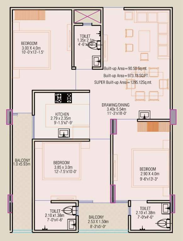  galaxy royale Floor Plan Floor Plan