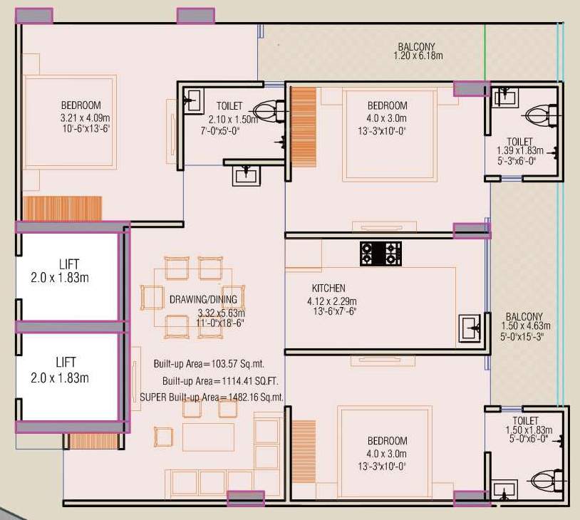  galaxy royale Floor Plan Floor Plan