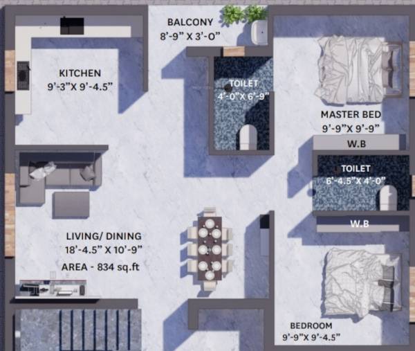  chona-jayam-enclave Floor Plan Floor Plan