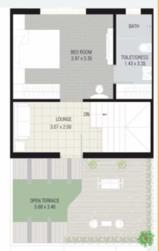  shivalay palace Floor Plan Second Floor Plan