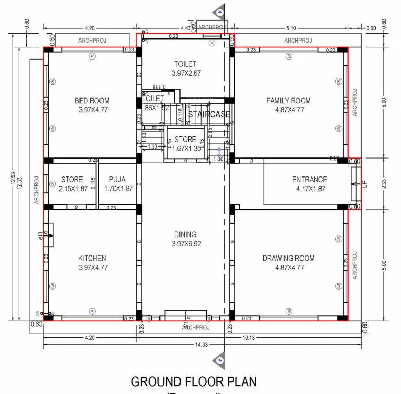 10 Floor Plan Ground Floor Plan