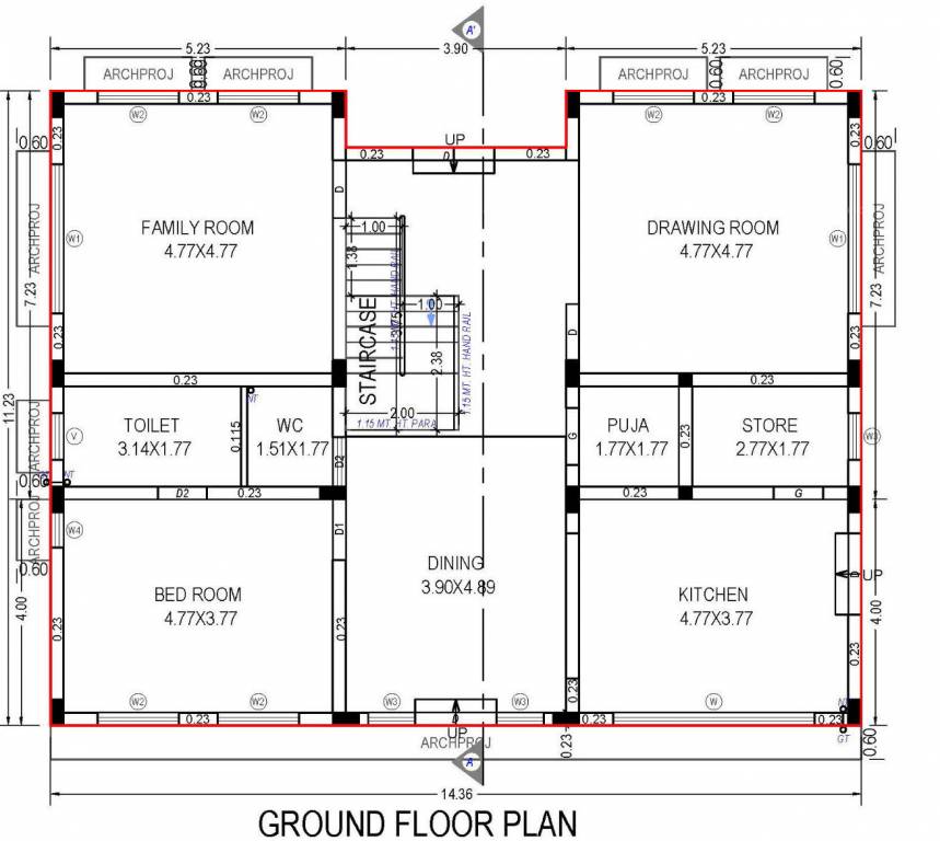  10 Floor Plan Ground Floor Plan