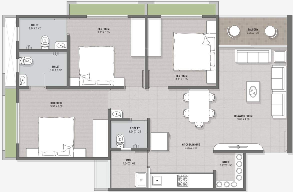  satyaa height Floor Plan Floor Plan