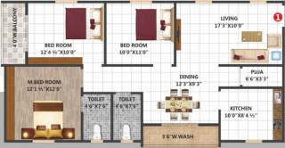  dikshita-pride-block-a-and-b Floor Plan Floor Plan