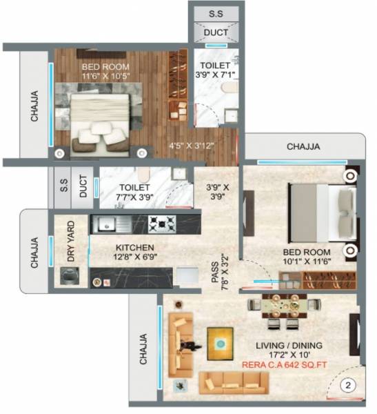  meghalok-heights Floor Plan Floor Plan