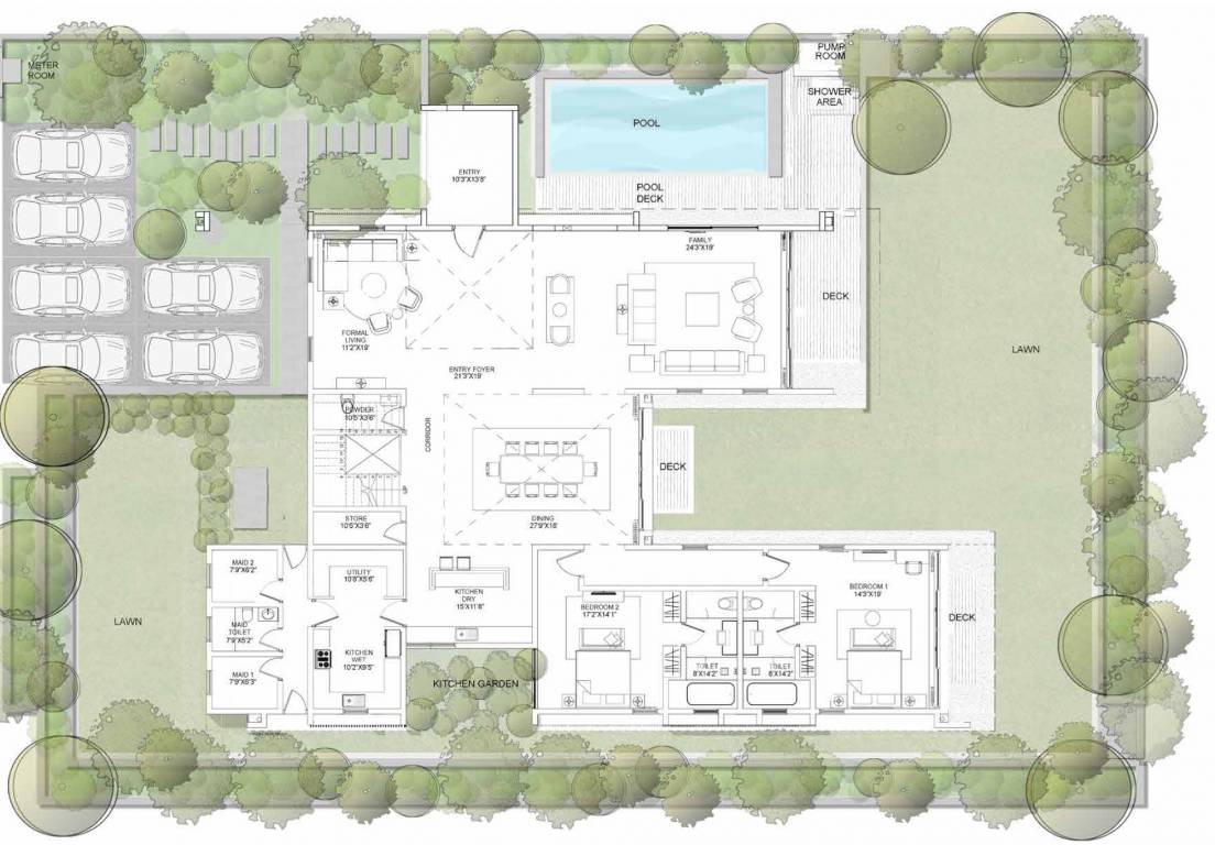 meraki Floor Plan Ground Floor Plan