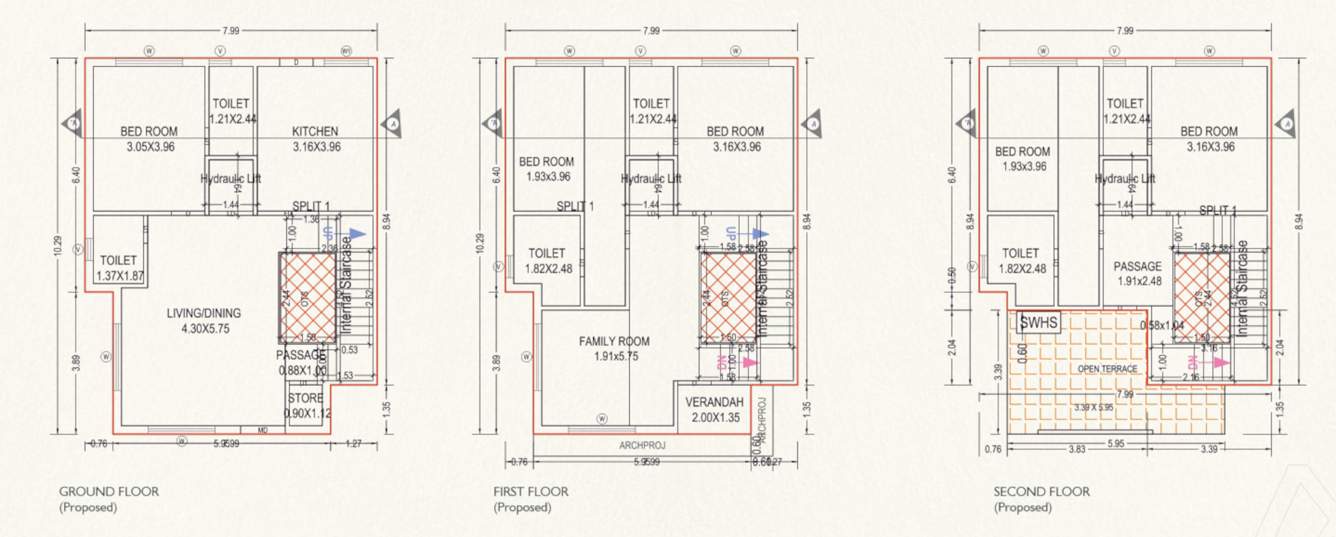  aarana villa Floor Plan Floor Plan