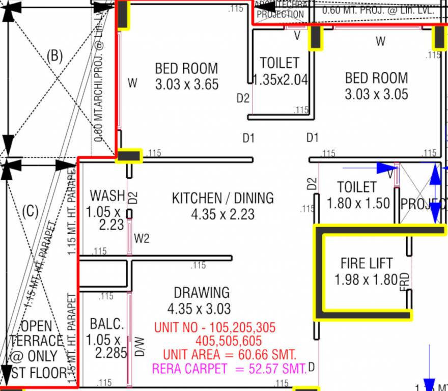  amrut elegance Floor Plan Floor Plan