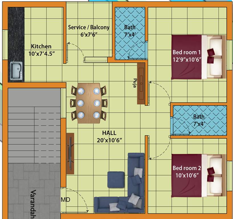  one uptown Floor Plan Floor Plan
