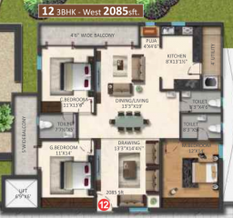 Floor Plan  heights-6 Floor Plan Floor Plan