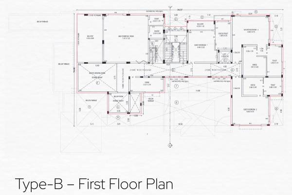  the-west-park Floor Plan Second Floor Plan