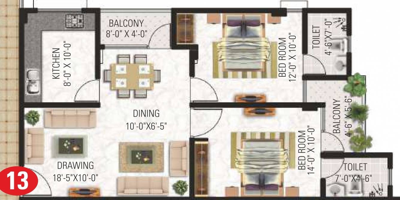 Floor Plan the horizon Floor Plan Floor Plan