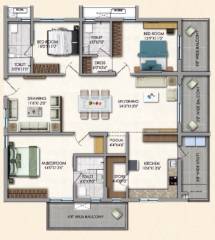 Floor Plan fairmount-sri-ram-garden-2 Floor Plan Floor Plan