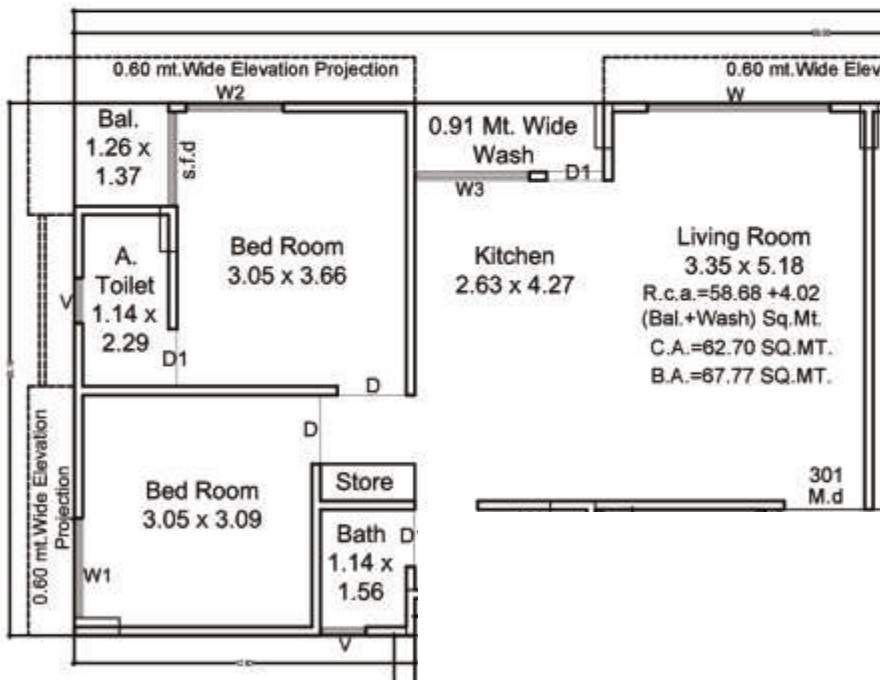  antillia skyline Floor Plan Floor Plan