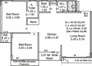  antillia-skyline Floor Plan Floor Plan