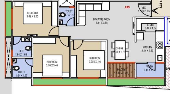  omkar lifestyle Floor Plan Floor Plan