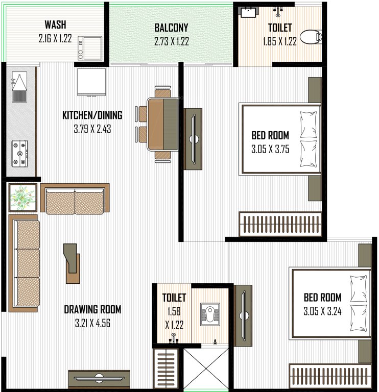  shyam height 2 Floor Plan Floor Plan