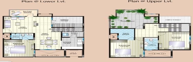 Blue Stone Signature (3BHK+3T (1,985 sq ft) 1985 sq ft)