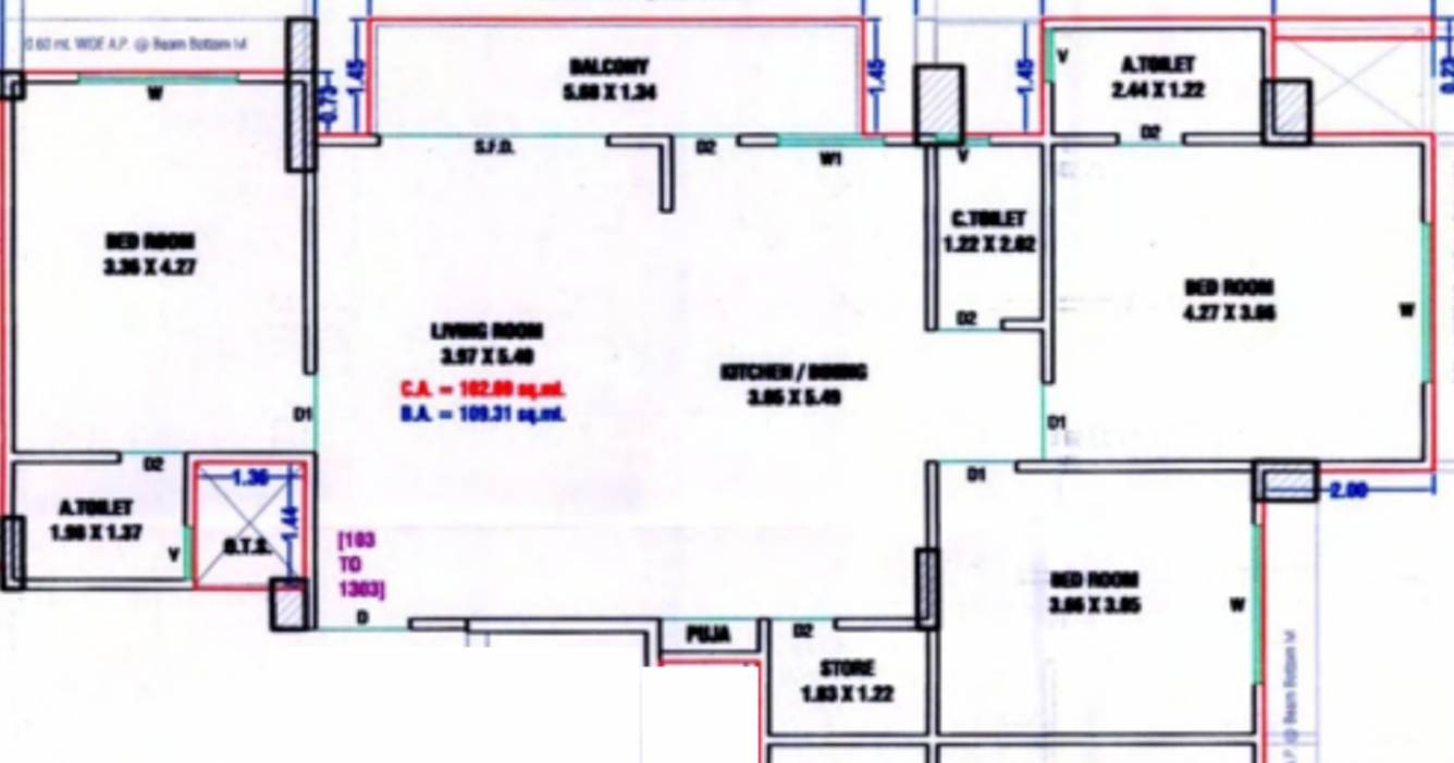  sky city luxuria Floor Plan Floor Plan