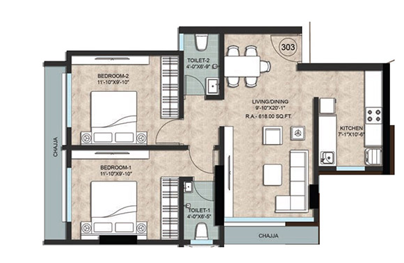  new abhiram chsl Floor Plan Floor Plan