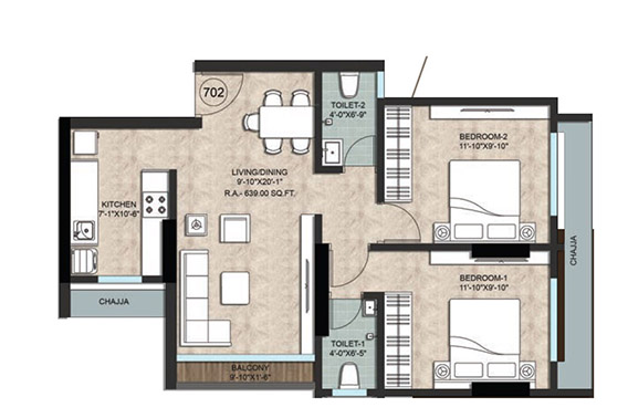  new abhiram chsl Floor Plan Floor Plan