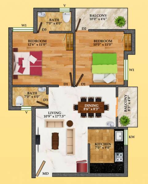  arum Floor Plan Floor Plan