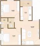 DB Diwali Homes (2BHK+2T (945 sq ft) 945 sq ft)